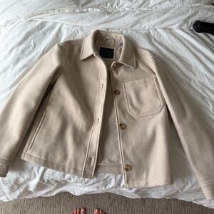 Levi's Cream Teddy Jacket